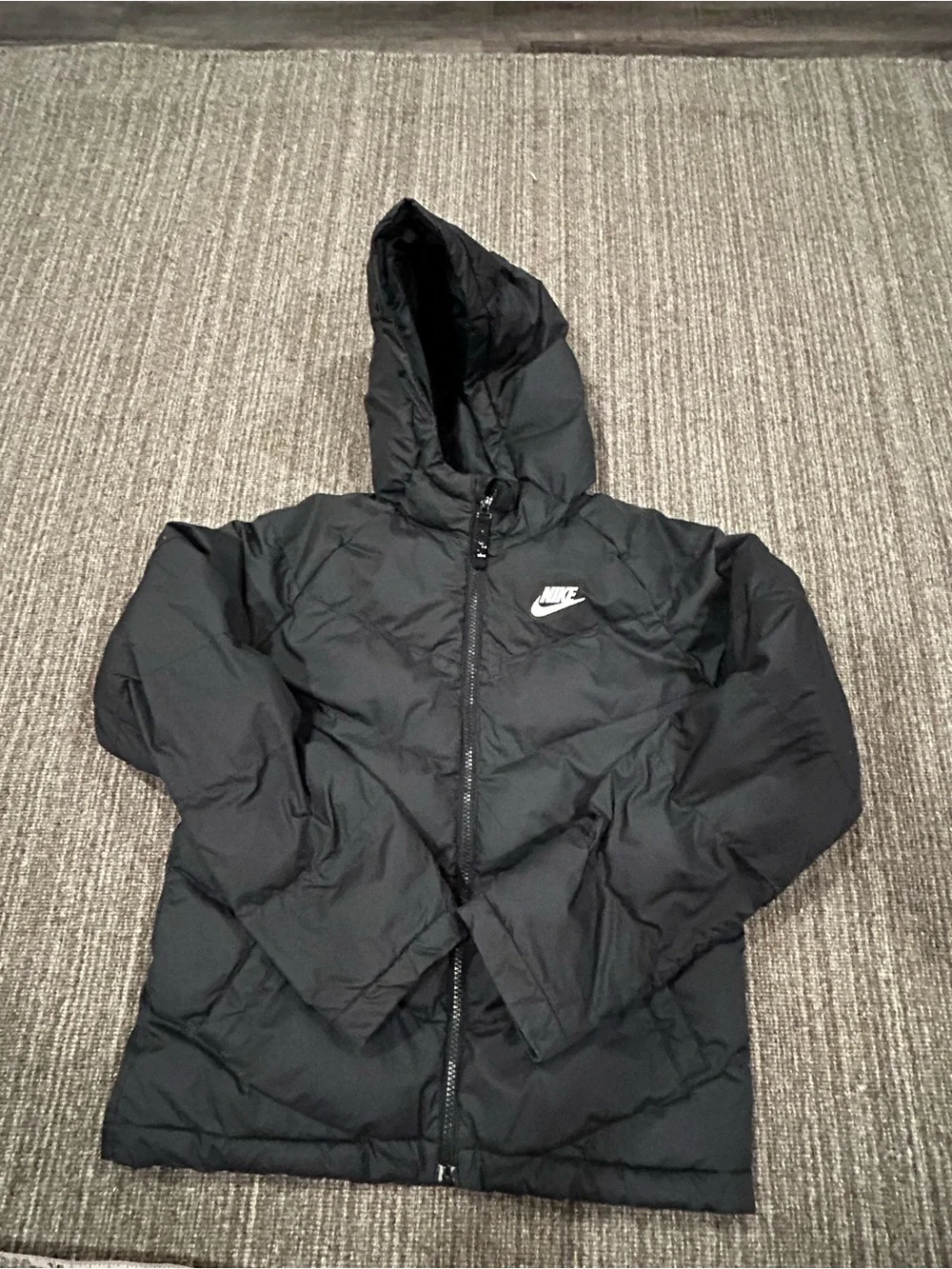 Girls size L Nike puffer coat